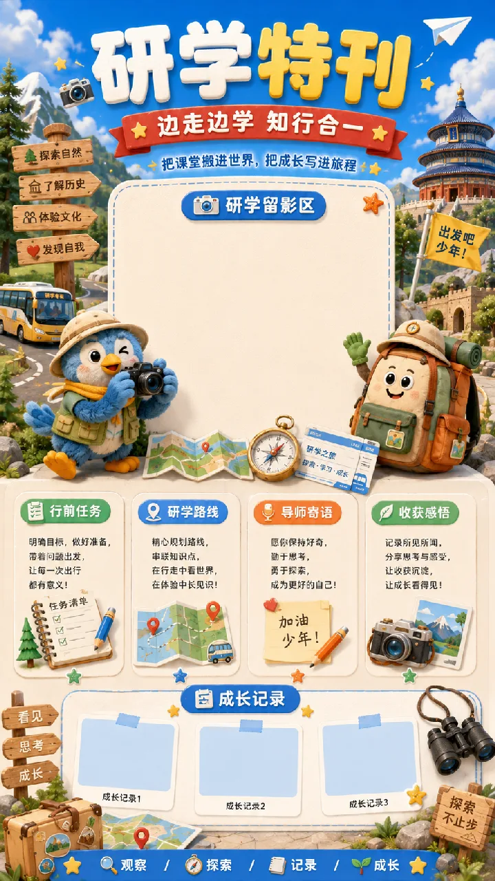 研学活动模板
