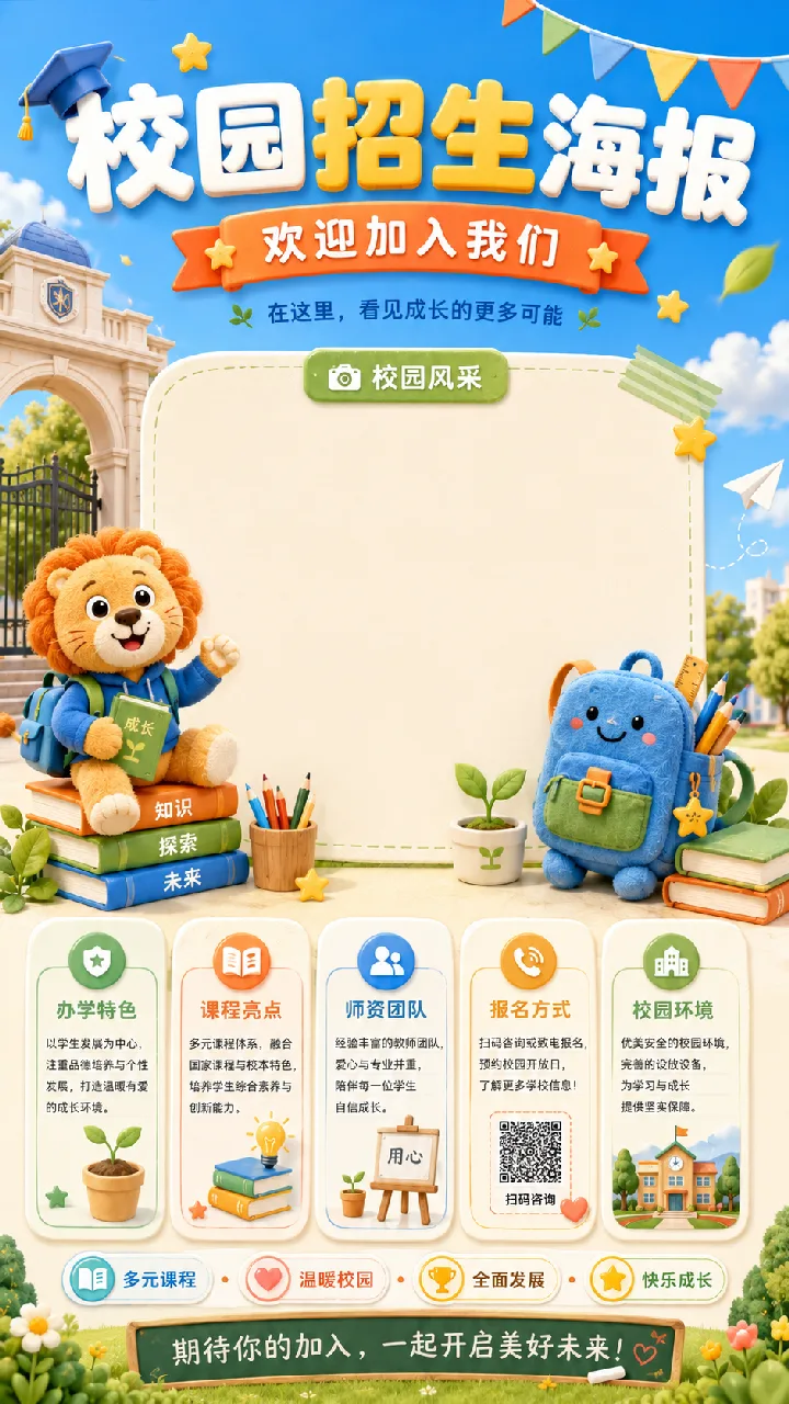 校园纪念头版示意