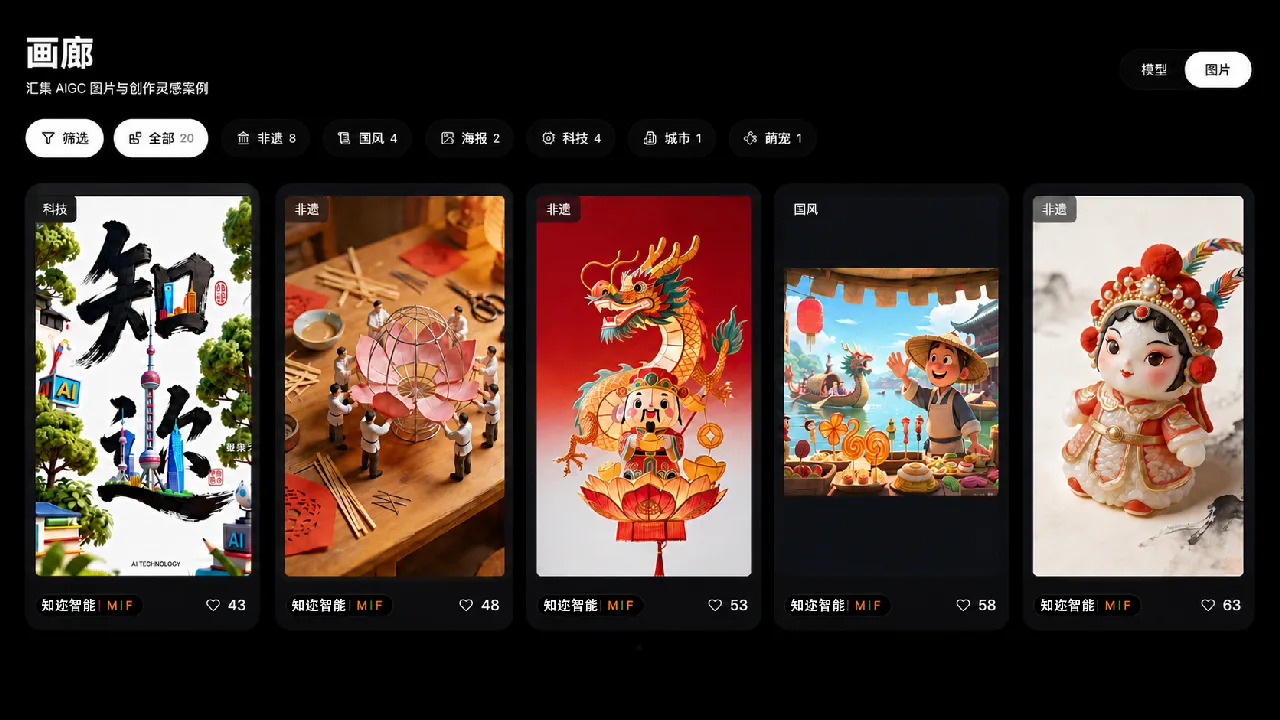 AI灵感启发界面