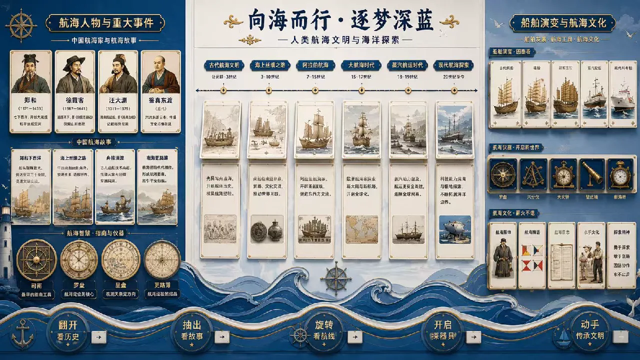 航海历史数字研学空间